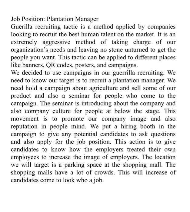 I want a presentation formula You need to find :