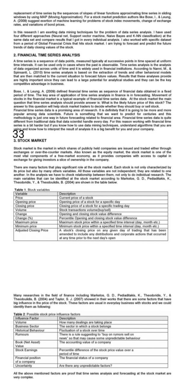 Requirements Read the give information deeply and