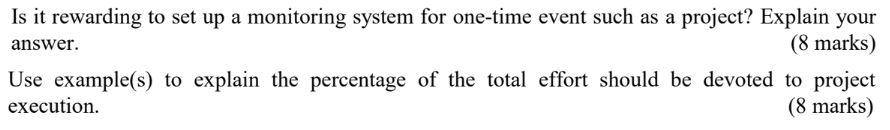 Is it rewarding to set up a monitoring system for