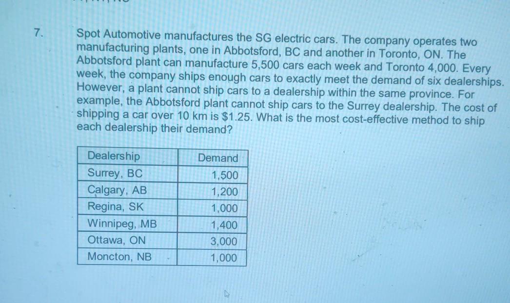 this question is need to be done on Excel. please