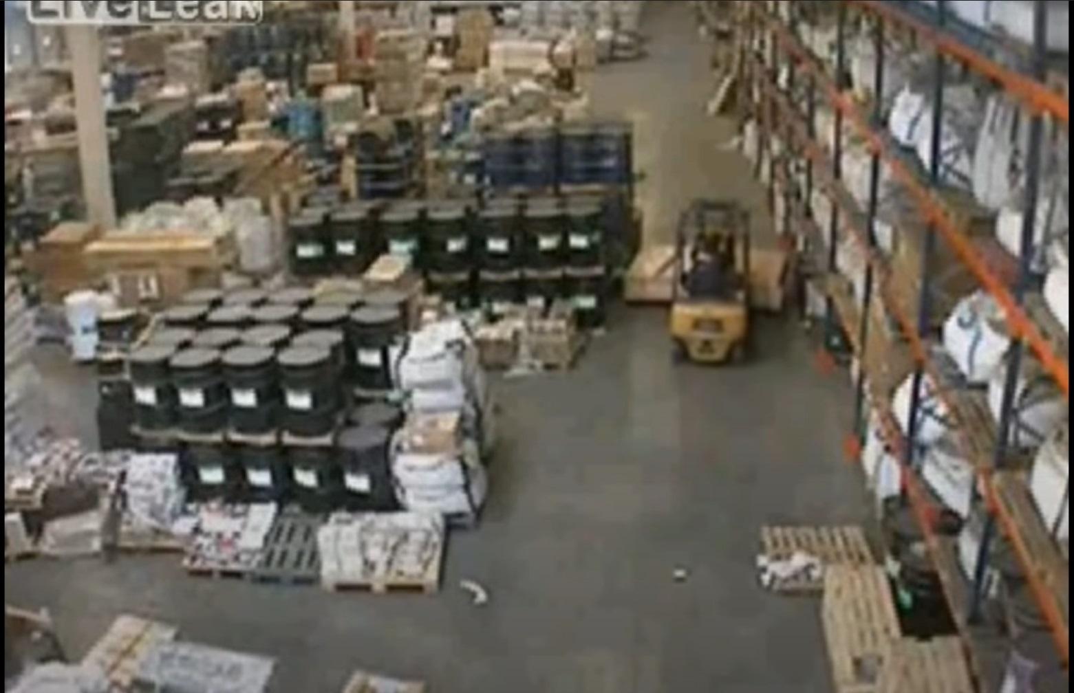 Workshop: forklift accident (please check the