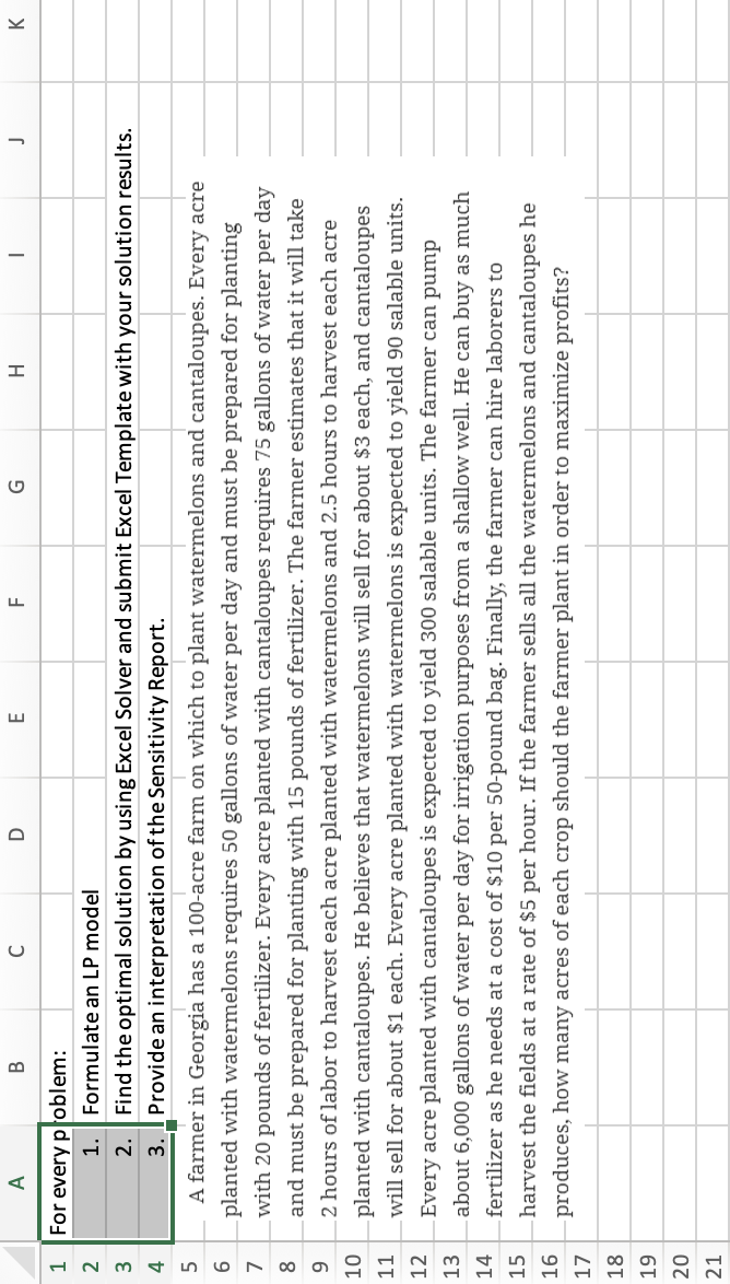 A farmer in Georgia has a 100-acre farm on which