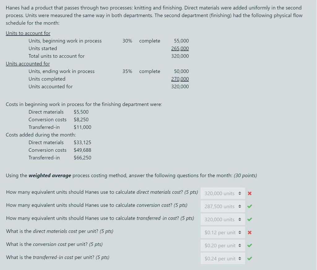 Hanes had a product that passes through two