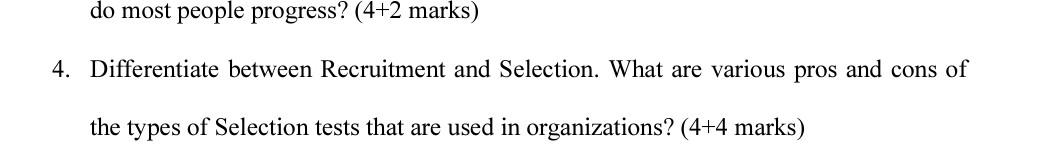 solve fast do most people progress? (4+2 marks)