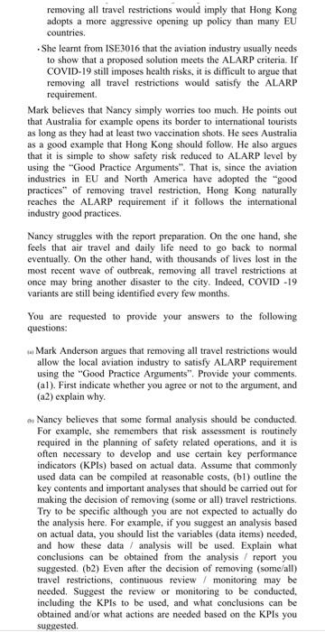 Question 3. (40 marks) *This is a hypothetic