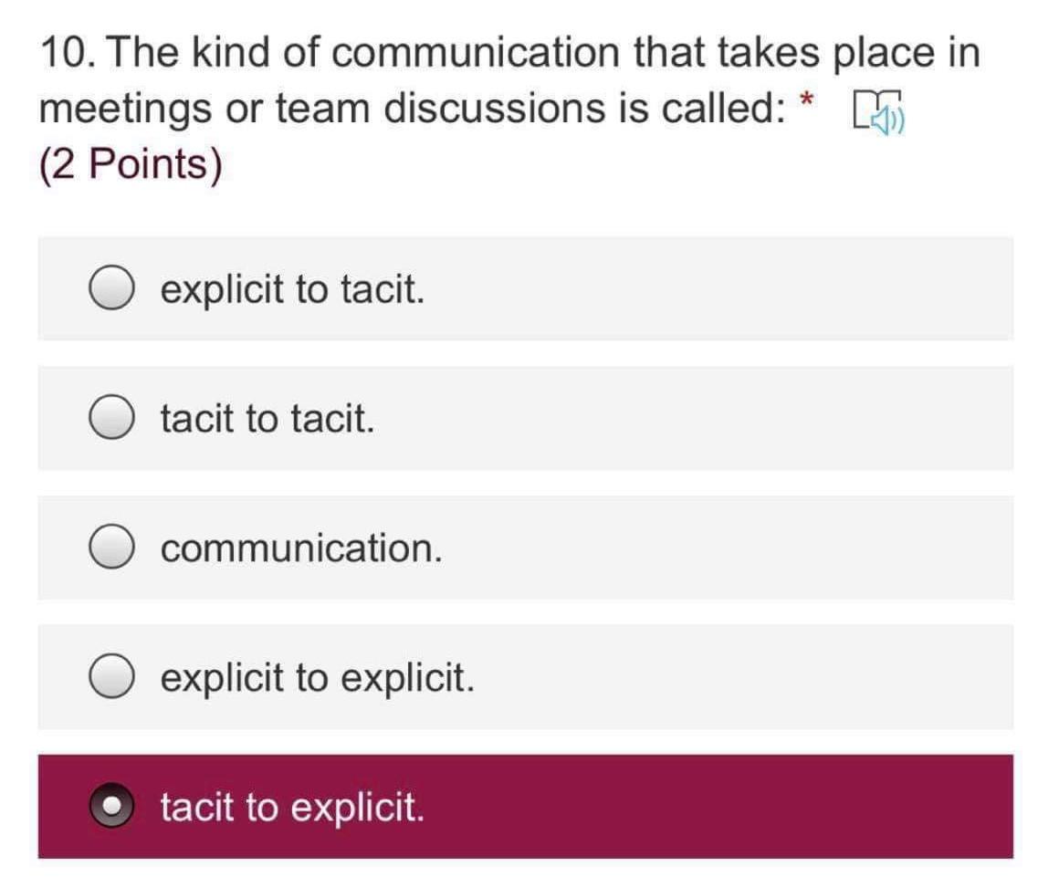 Q1:The difference between knowledge culture and