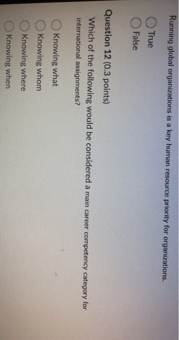 Running global organizations is a key human