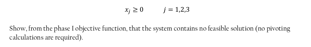 a) Set up a linear program that will determine a