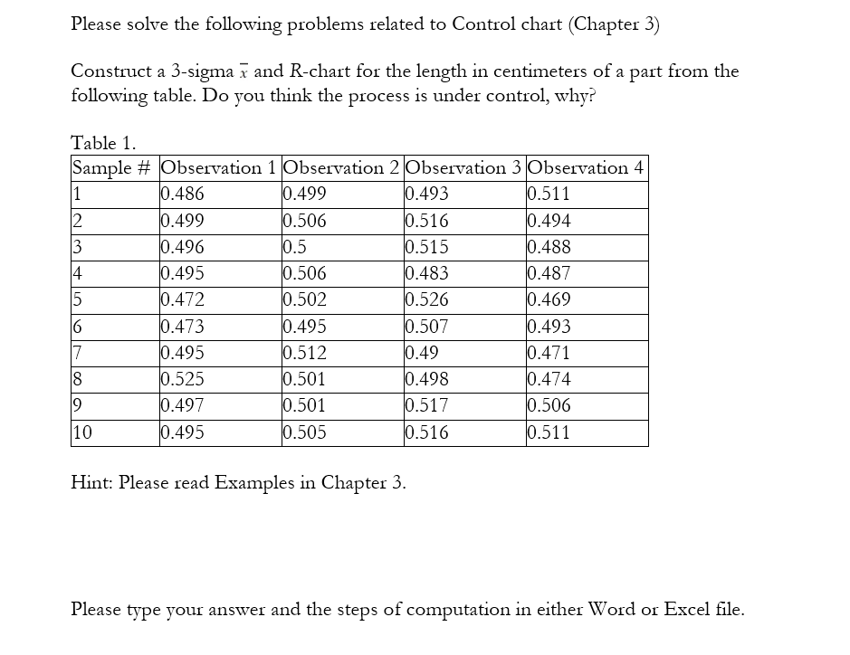 Please solve the following problems related to