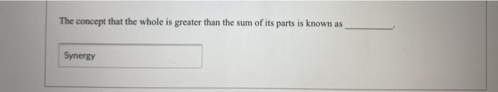 1 pts The findings provided by the Hawthome