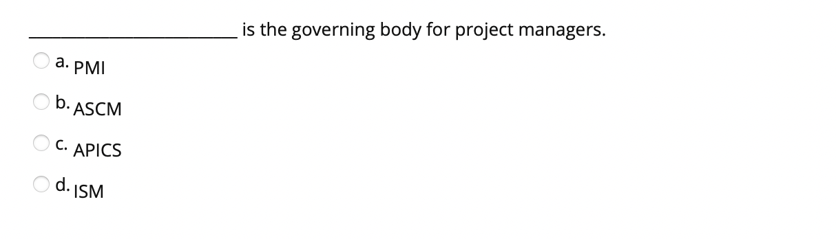 A is a value proposition for a proposed project.