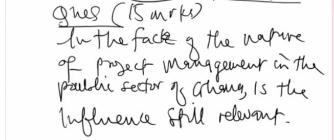 gues (15 mrks) In the face of the nature of