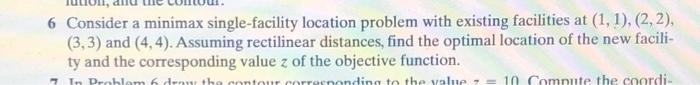 Please solve question 6? please dont write steps