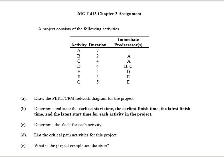 NOTE: Please CLEARLY answer all parts A through