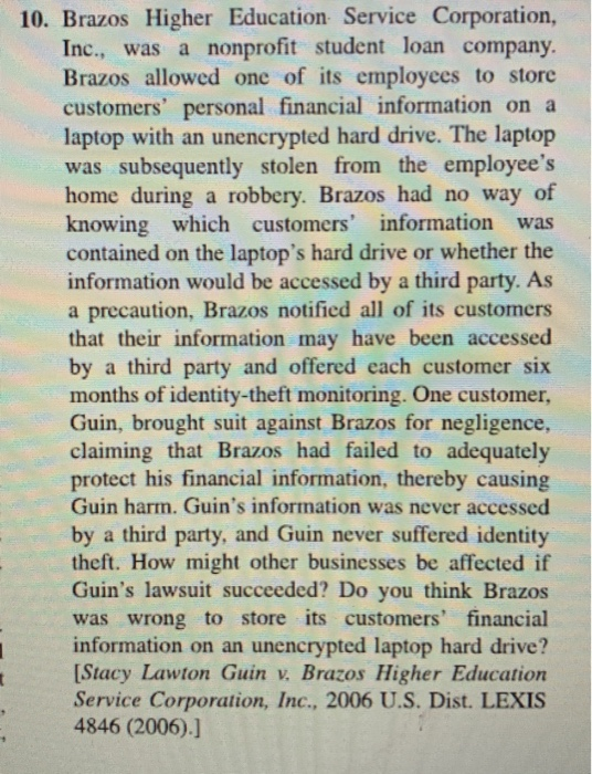 For each assigned case, analyze the issue based
