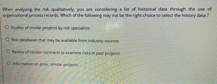 lin identify risk process, the current assessment