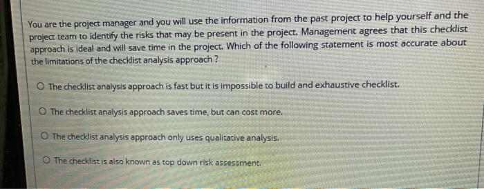 lin identify risk process, the current assessment