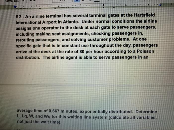 please show work Normal text 1 7 2 5 6 1 #2 - An