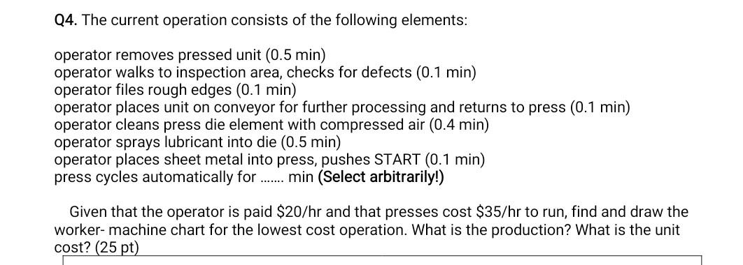 Q4. The current operation consists of the