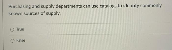 Decision trees cannot be used for supplier