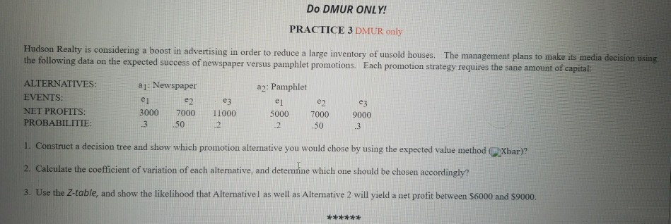 please answer each question clearly so I can