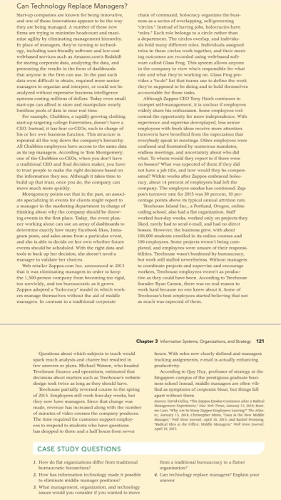 Solution case study Can Technology Replace