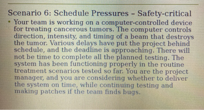 Help please. My responsibilities for this