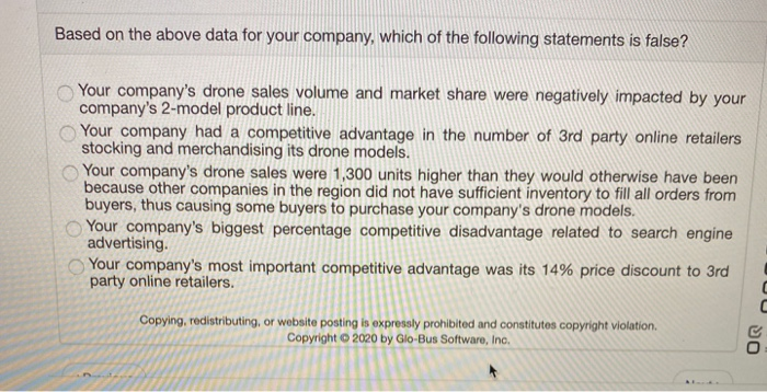 5.4 Given the following data from a Comparative