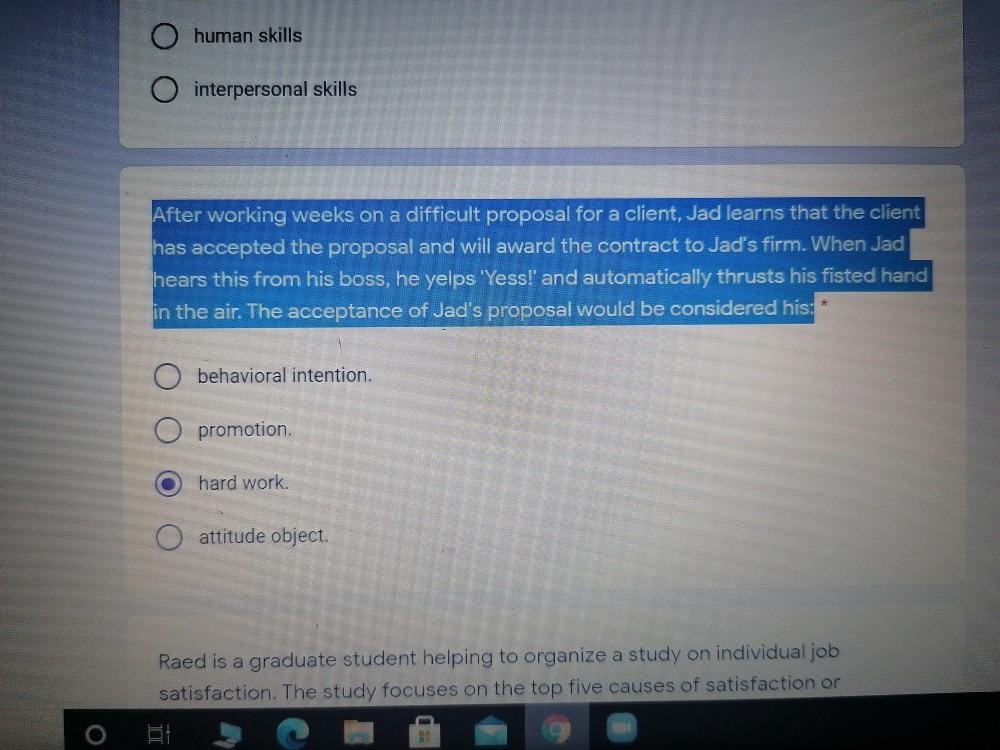 human skills interpersonal skills After working