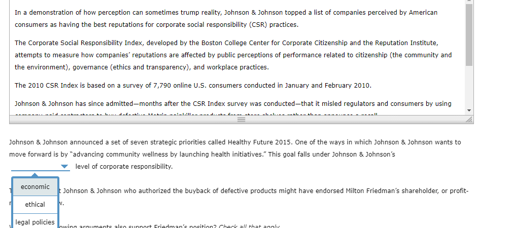 5. Corporate social responsibility and