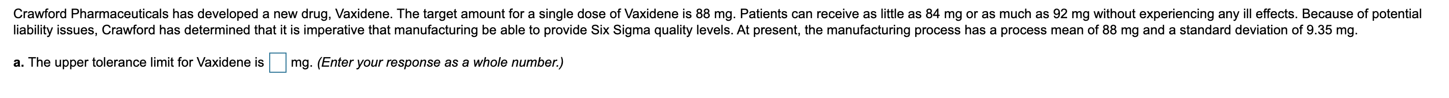 Crawford Pharmaceuticals has developed a new