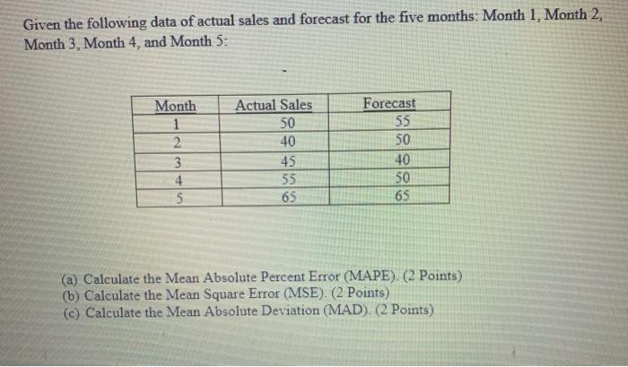 please show work and formulas or procedures. no
