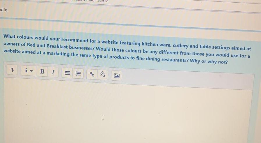 undefined odle What colours would your recommend