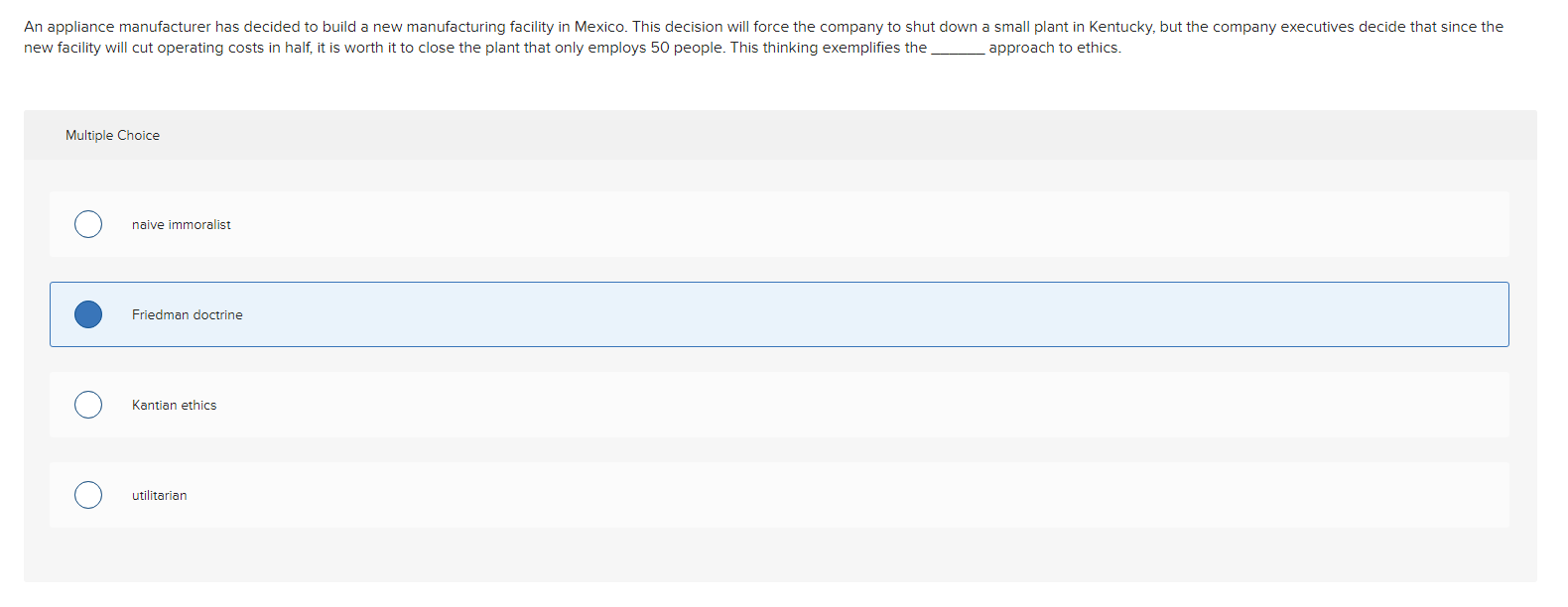 new facility will cut operating costs in half, it