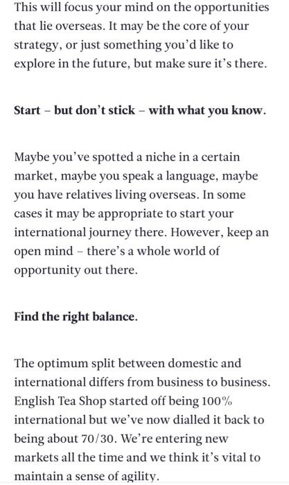 read the article and answer the question: Do you