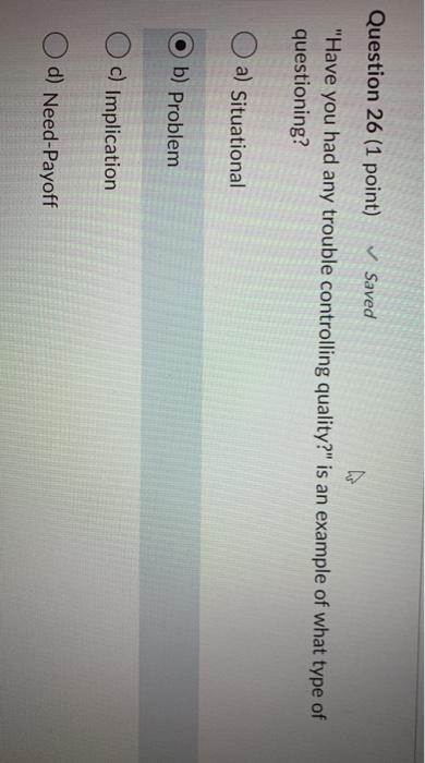 Question 25 (1 point) Saved "What is the average