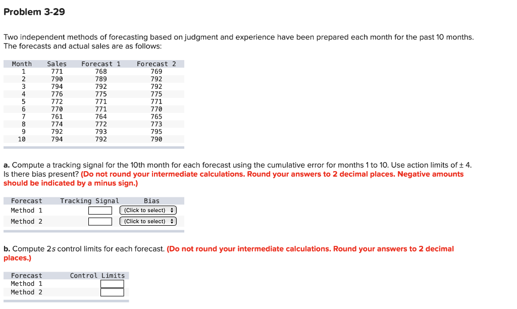 Problem 3-29 Two independent methods of