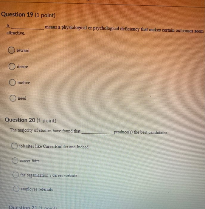 3 Question 17 (1 point) All organizations share