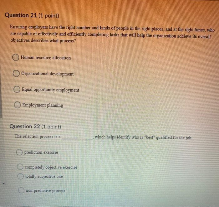 3 Question 17 (1 point) All organizations share