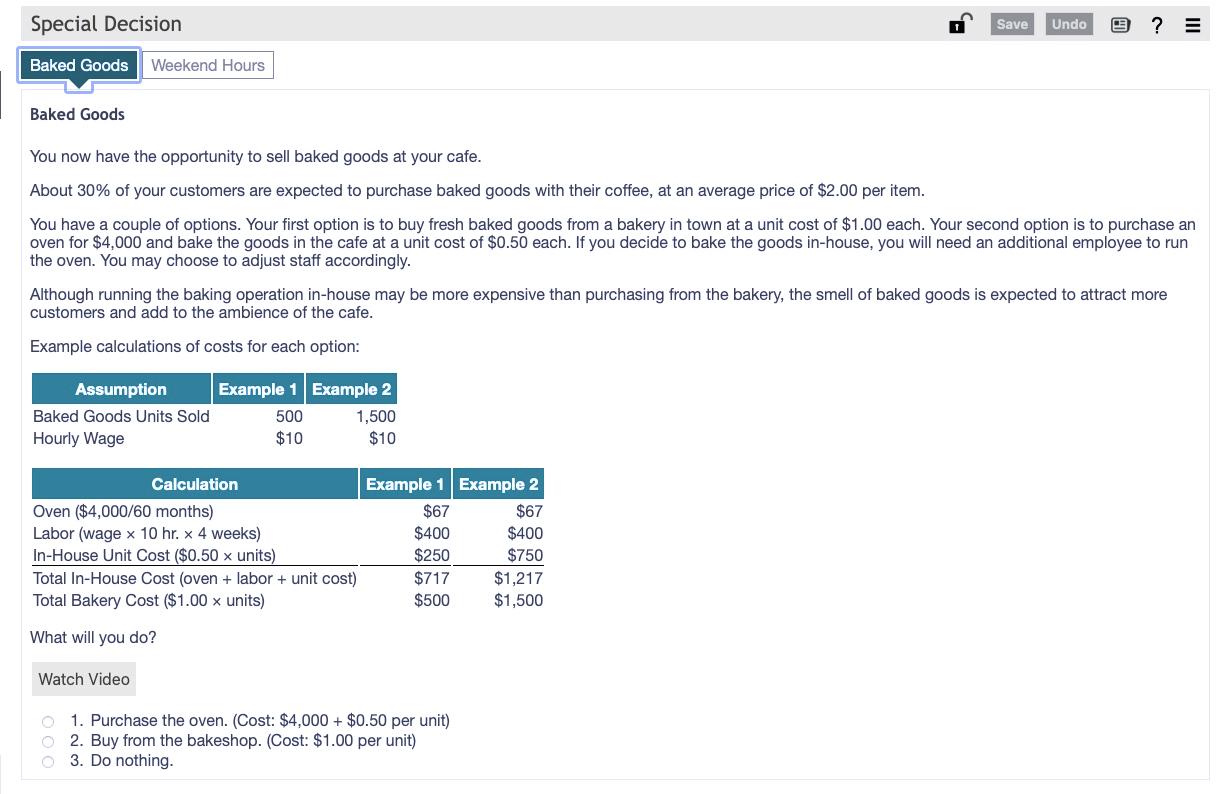 Wages for the extra server are $9.75 an hour from