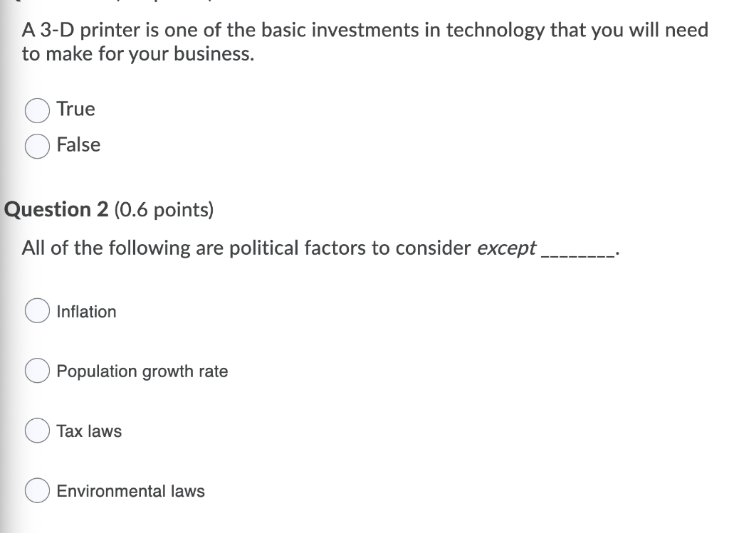 A 3-D printer is one of the basic investments in