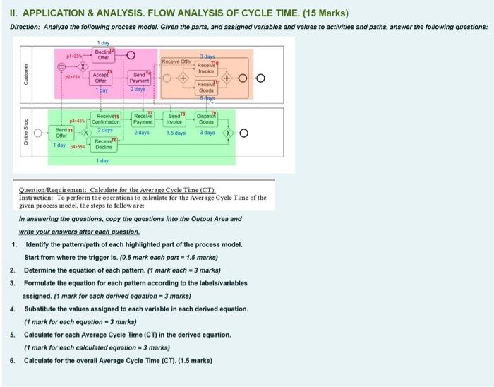 II. APPLICATION & ANALYSIS. FLOW ANALYSIS OF