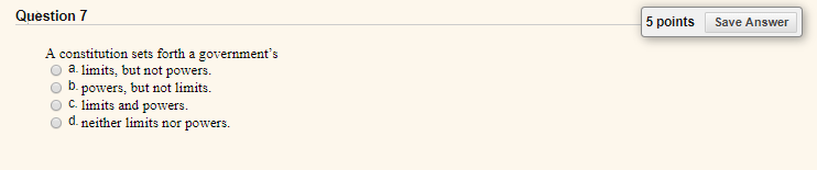 Business Law help Question 4 5 points Save Answer