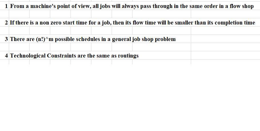 Answer Whether it is true or false with little