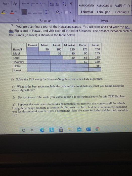 Aaw A E ALT A AaBbCcDdEe AaBbc dee AaBbCcD 1