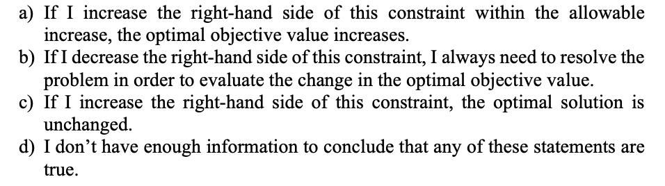 I formulate a linear optimization problem. I am