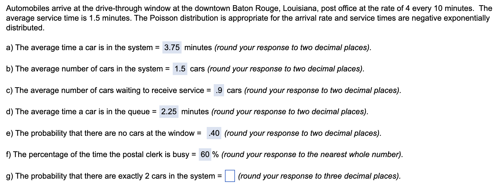 h. If a second drive through with its own server,