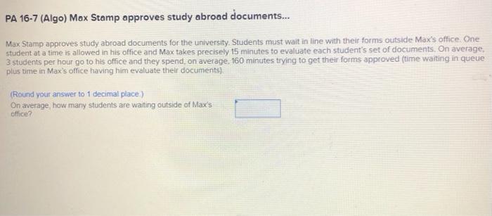 PA 16-7 (Algo) Max Stamp approves study abroad
