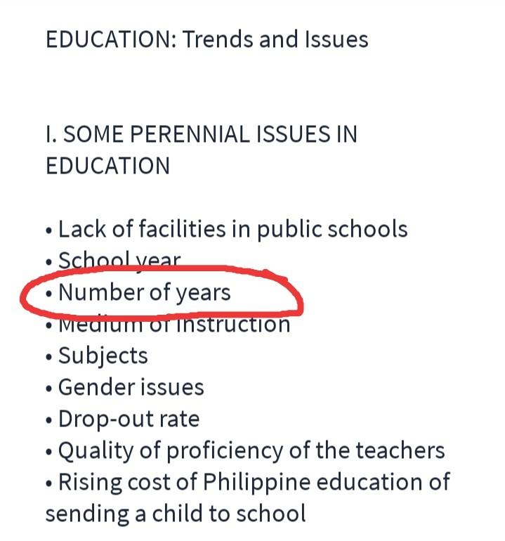 This is an education question. Can you