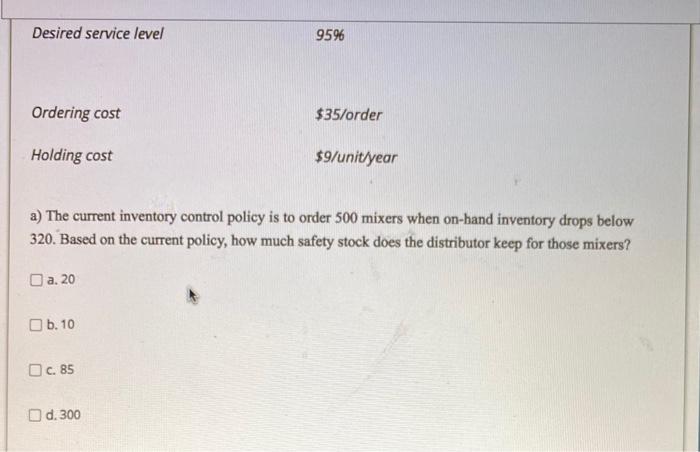 A regional distributor purchases discontinued